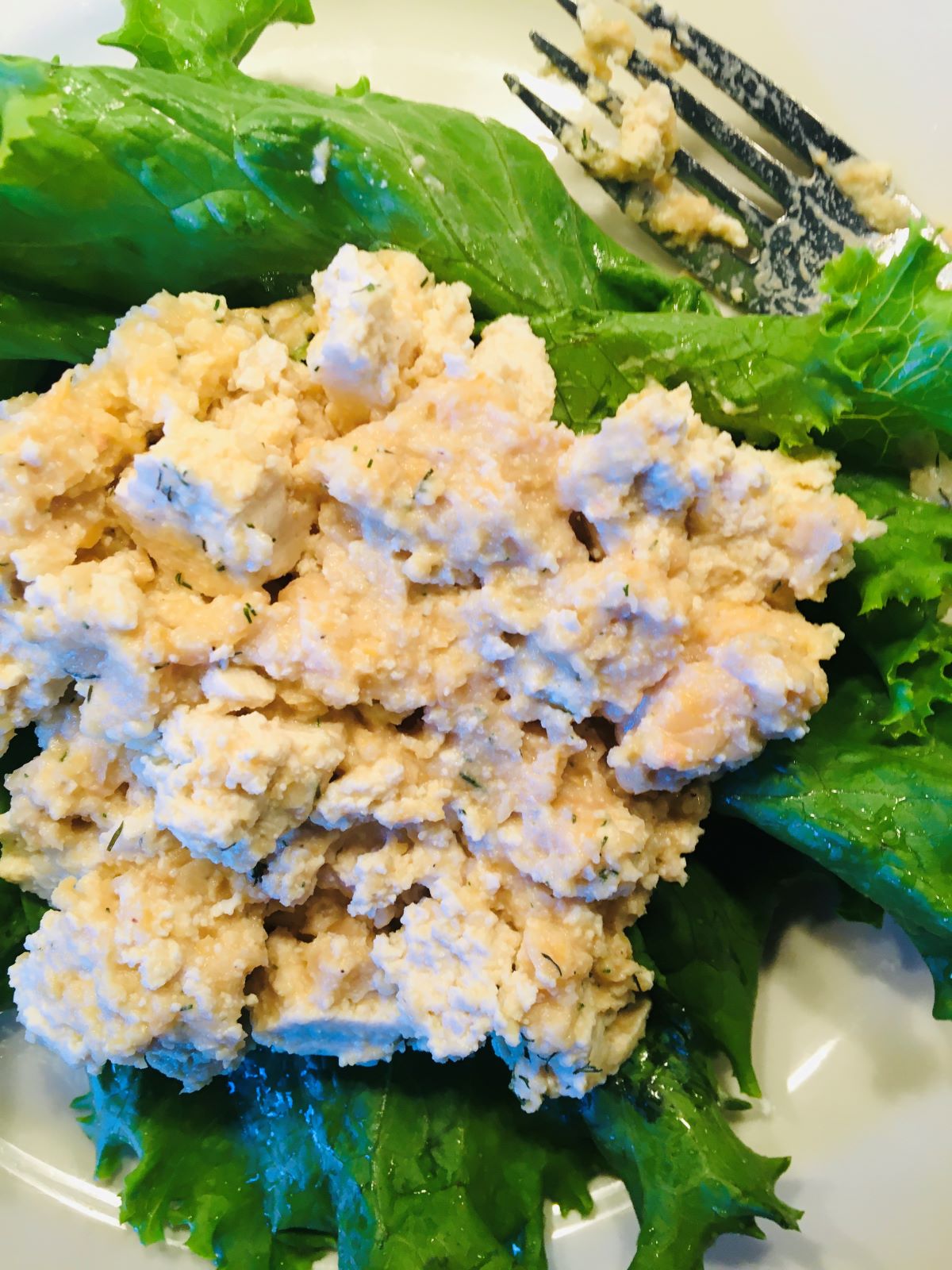 eggless egg salad. www.thesteadycook.com