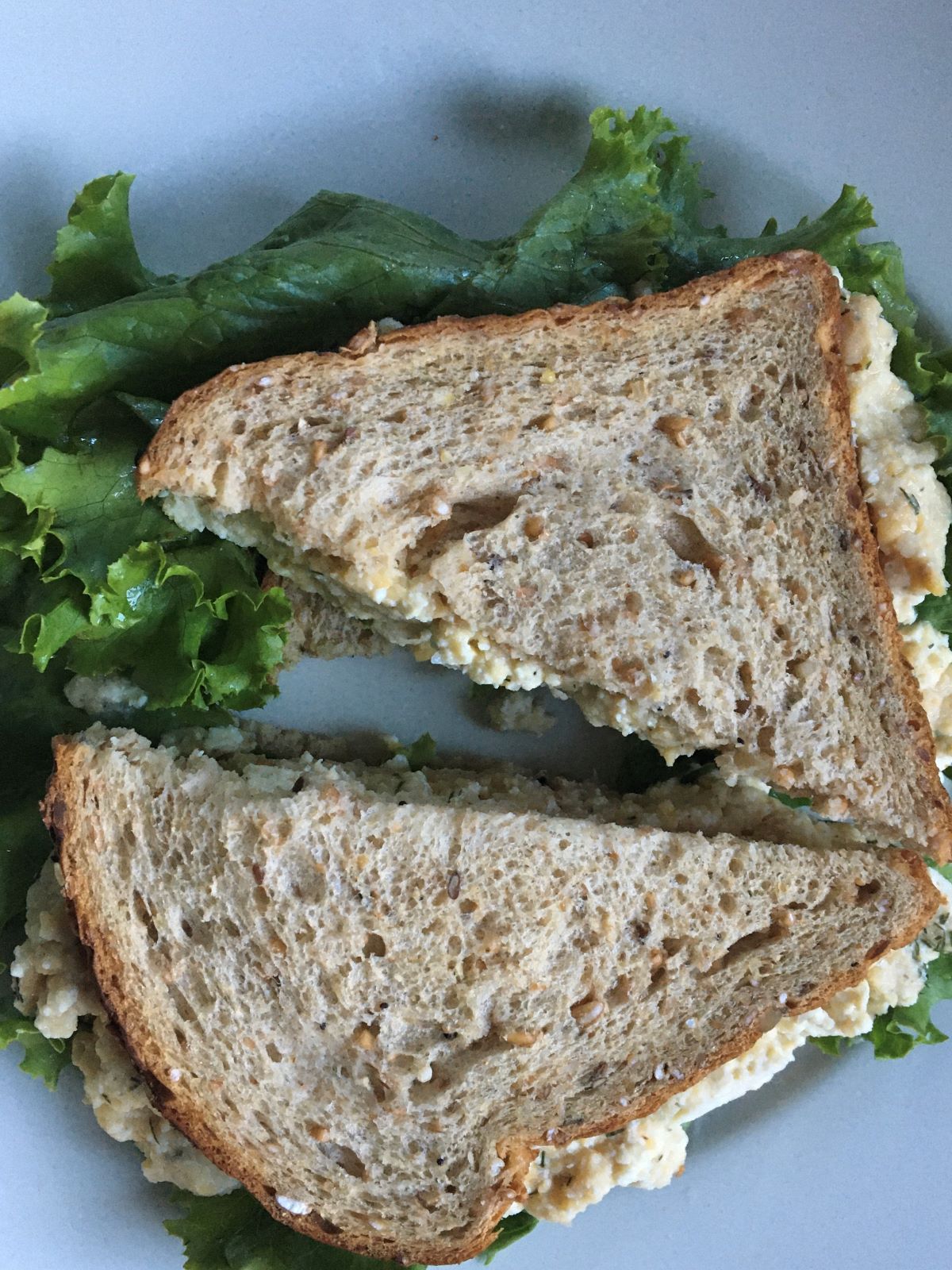 eggless egg salad. www.thesteadycook.com