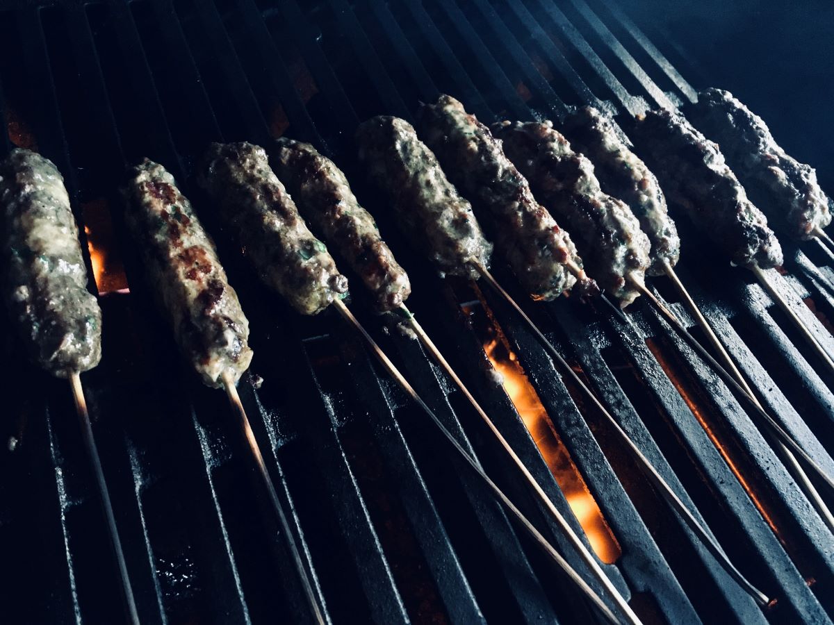 grilled kofta kabobs. www.thesteadycook.com