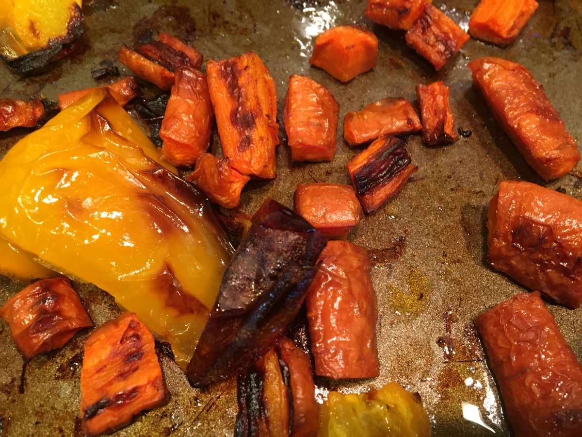 Roasted Carrot and Pepper Tapenade