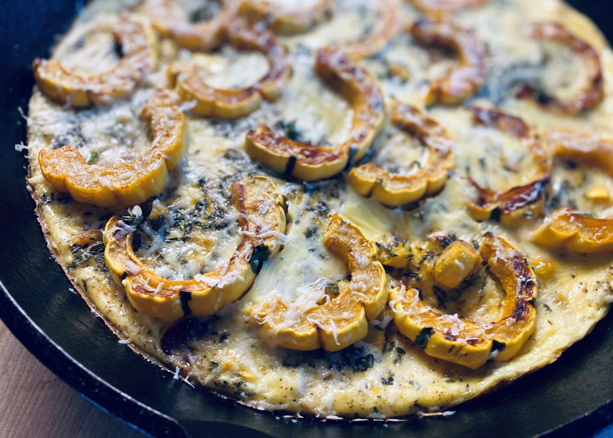 Delicata Squash Frittata