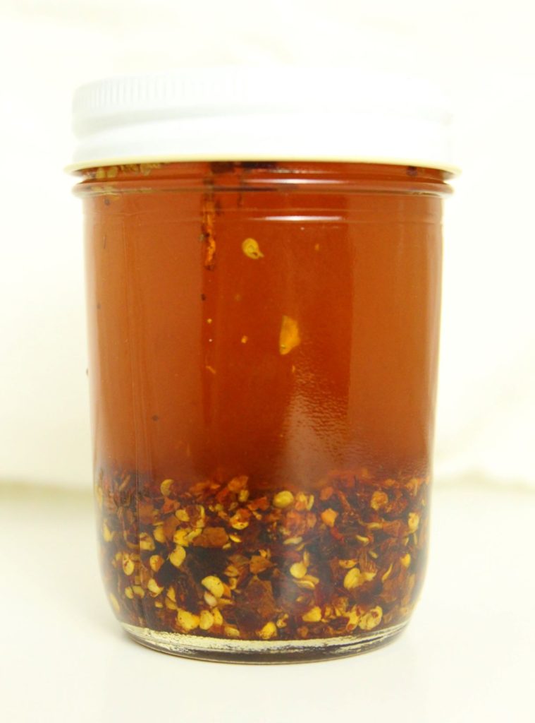 Homemade Hot Chili Oil