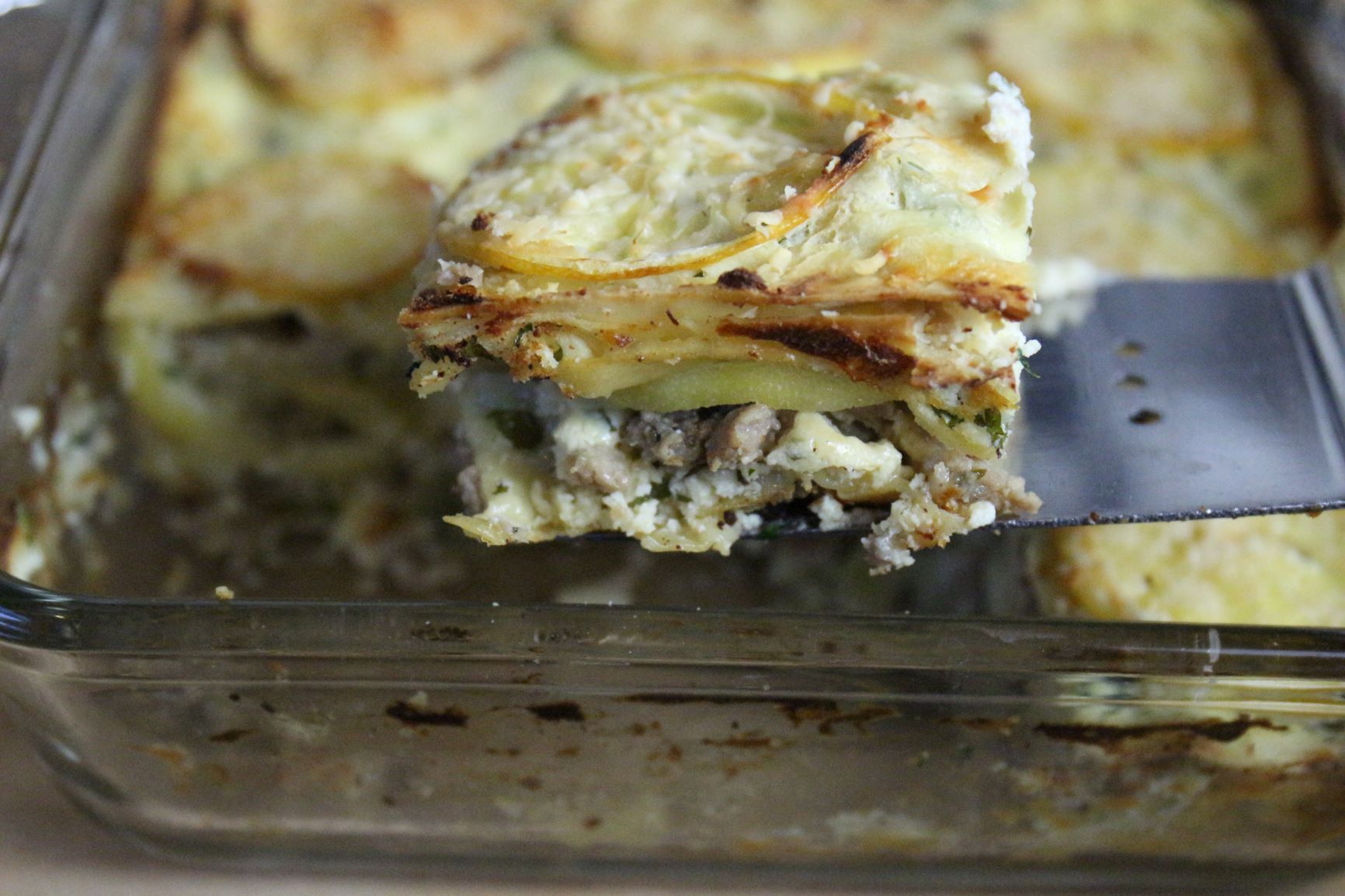 Sausage and Lemon Lasagna