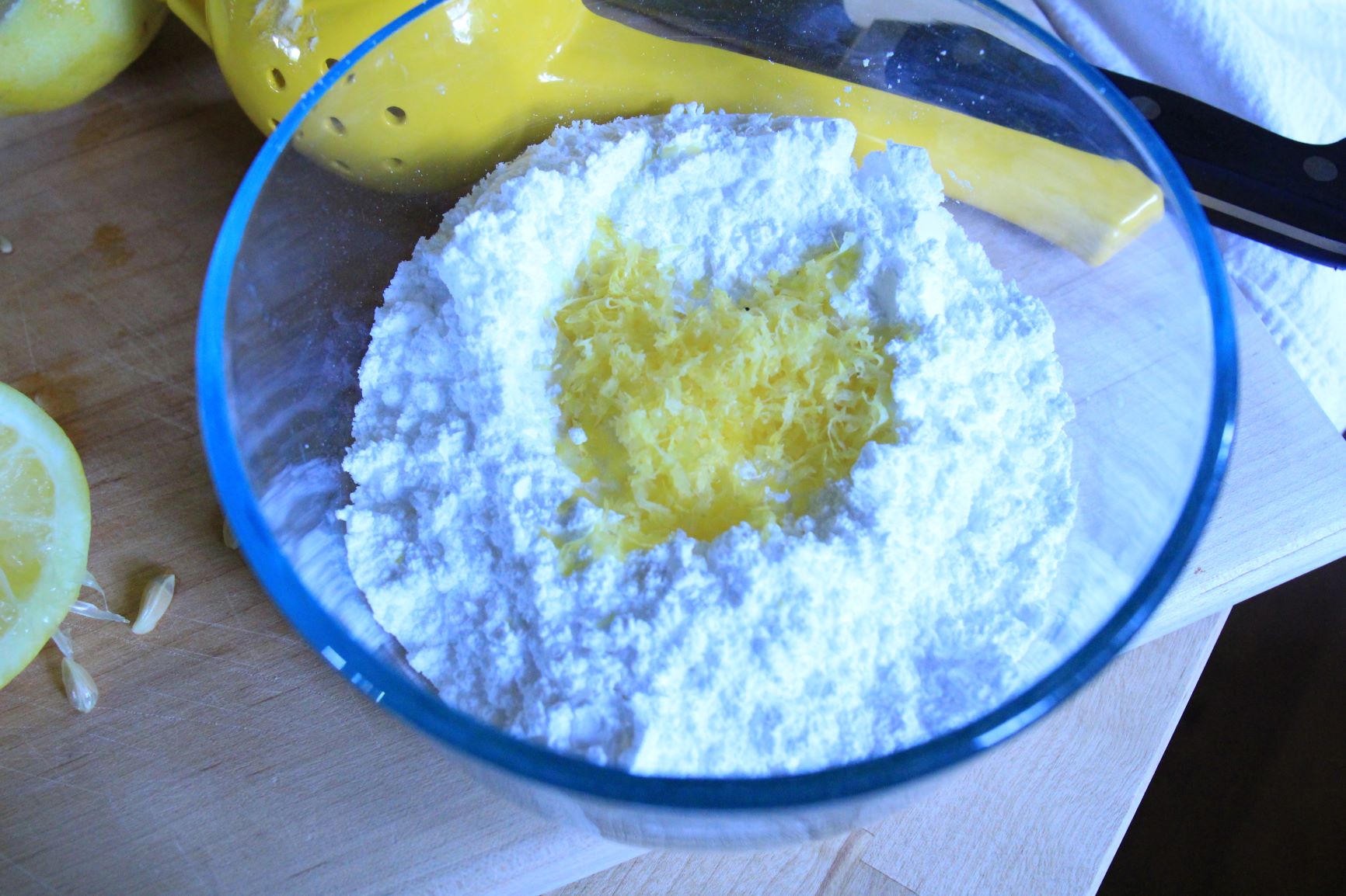 Lemon Poppy Seed Cake Glaze