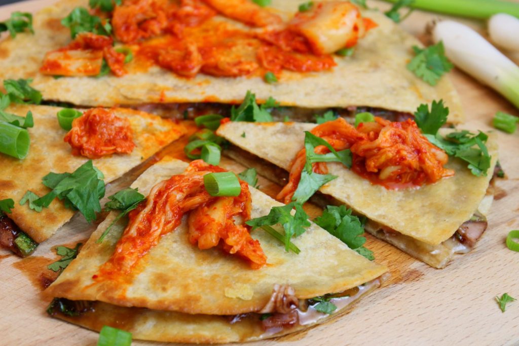 Sweet and Sour Quesadillas
