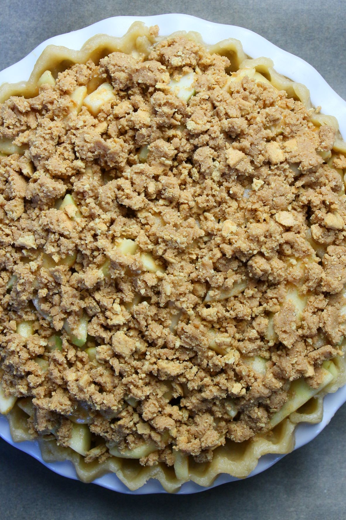 Unbaked Apple Pie